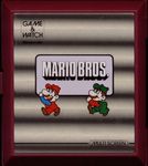 Mario Bros sur Nintendo Game and Watch